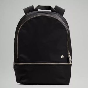 City Adventurer Backpack 20L Black with Silver - NEW NWT Lululemon